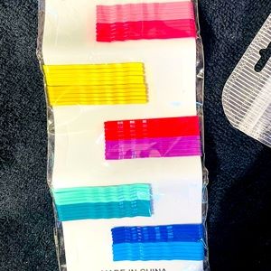 Rainbow assorted bobby-pins  NWT